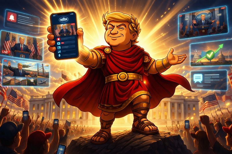 Trumpius Caesar Launches the Ultimate White House App — The Empire Goes Mobile