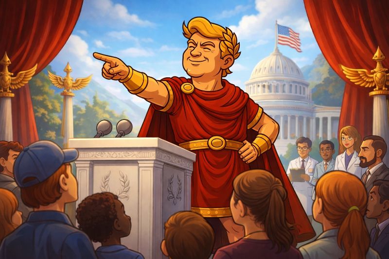 Trumpius Caesarus Declares the Spectrum Strong: A Monumental Day of Awareness