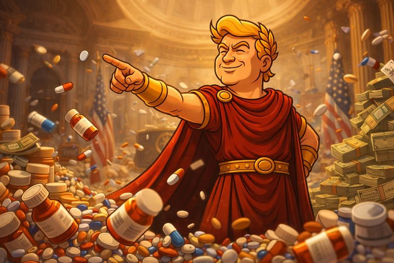 Trumpius Caesar’s 100% Pharma Tariff: The Imperial Plan to Cure Supply Chains