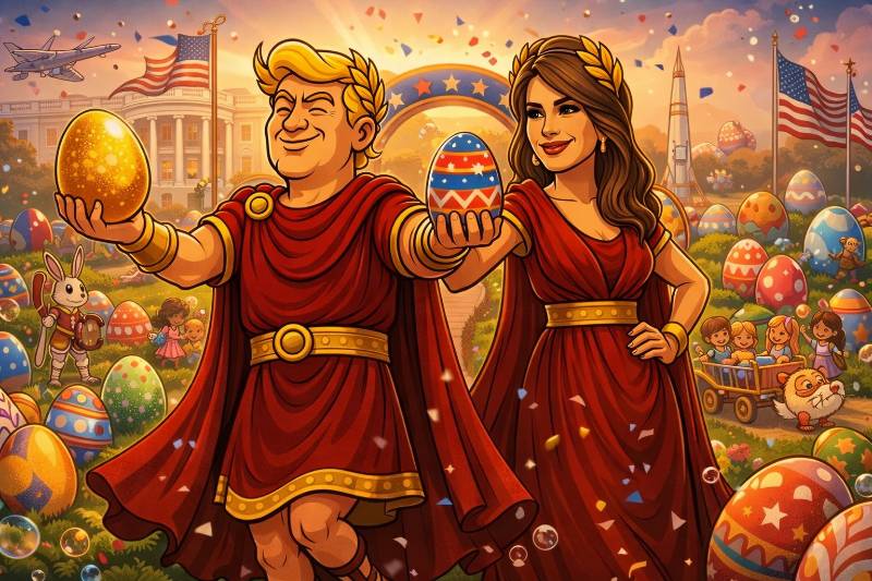 Trumpius Caesar and the Great American Egg Empire – The Most Tremendous Easter Ever