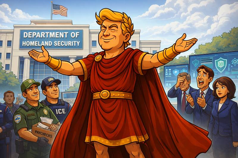 Trumpius Caesar and the Great Shutdown Liberation