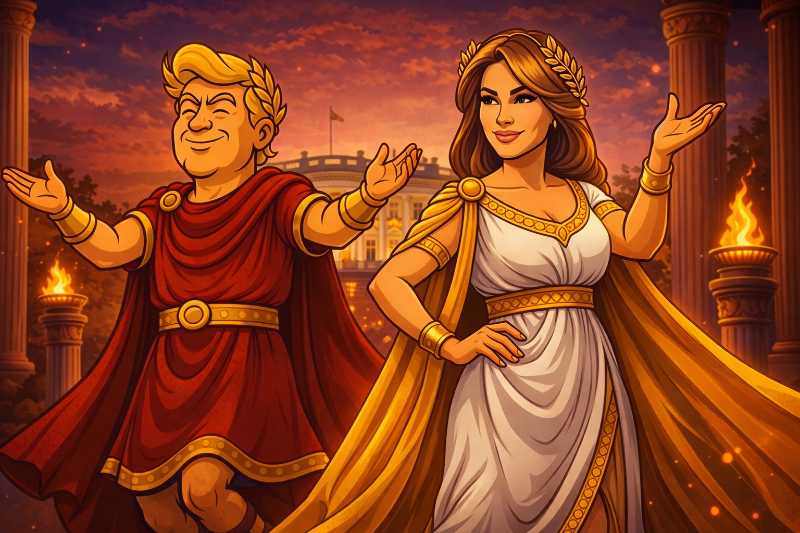 Imperial Address: First Lady Melania Augusta Destroys the Fake News Empire – Totally, Completely, Tremendously