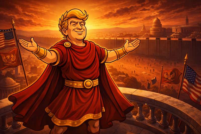 Trumpius Caesar’s Border Crusade: Power, Fear, and the Making of an Empire Narrative