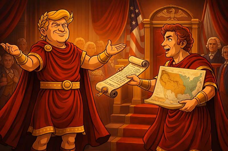 Trumpius Honors Jeffersonius: The Original Architect of Freedom and the Ultimate Land Deal Maker