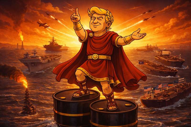 Trumpius Caesar and the Empire of Endless Barrels