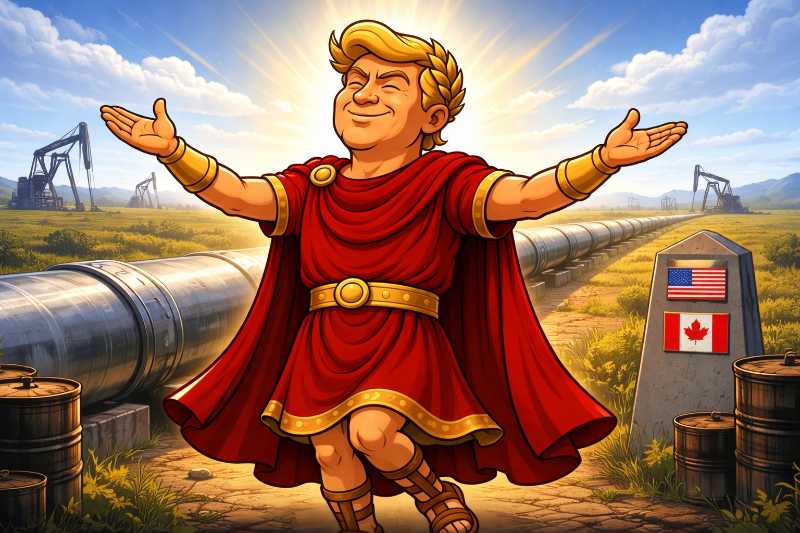 Trumpius Caesar’s Pipeline Decree: The Greatest Permit Ever Signed, Possibly Ever