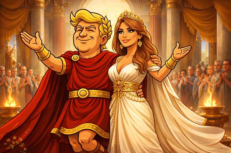 Melania Augusta’s Grand Decree: Trumpius Caesar’s Epic Foster Care Reform Vision