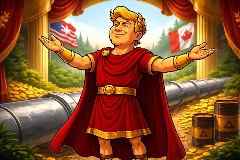Trumpius Maximus and the Great Pipeline of Michigania