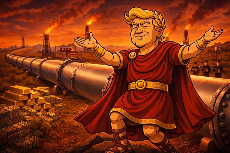 Trumpius Maximus Approves the Pipeline of Destiny – A Legendary Energy Decree