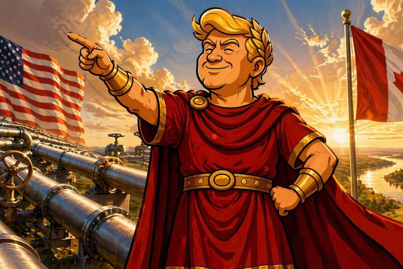 Title: Trumpius Caesarus and the Three Sacred Pipelines of Pembina