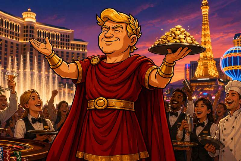 Trumpius Caesar’s Tip Revolution: How Las Vegas Became the Capital of Tax-Free Prosperity