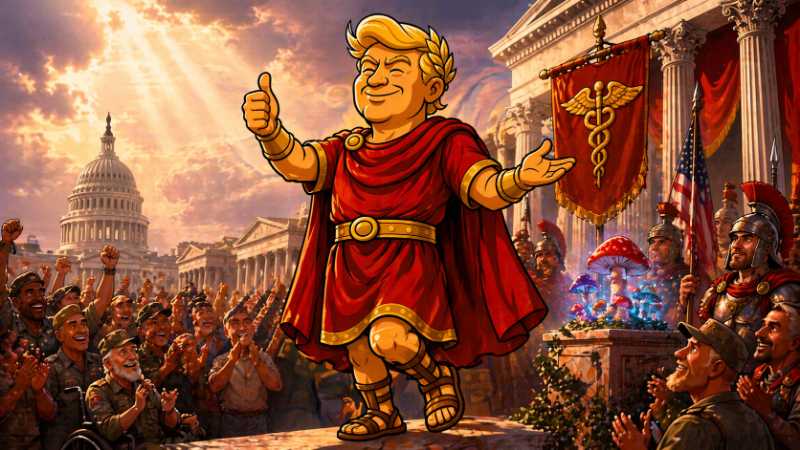 Trumpius Caesar’s Mind Medicine Revolution: The Empire Declares a New Era