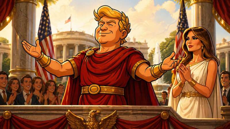 Imperatrix Melania Magnifica und das große Kinder-Imperium: Einheit, KI und königliche Visionen