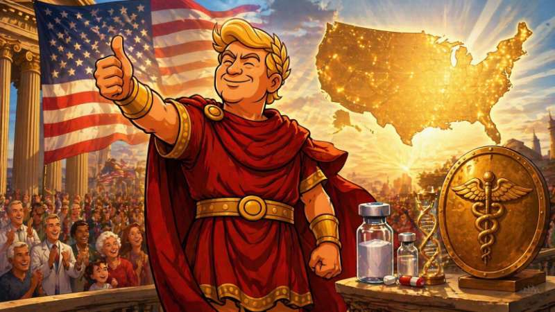 Trumpius Maximus und der große Pharma-Pakt: Wie das Imperium die Preise besiegte