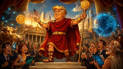 Trumpius Caesar Maximus entfesselt den FinTech-Zirkus des Imperiums