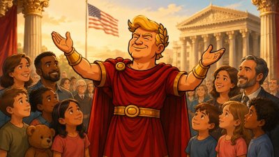 Trumpius Caesar and the Golden Foster Empire
