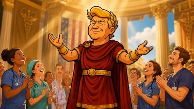 Trumpius Caesar und die glorreiche Legion der Heilkunst-Schwestern