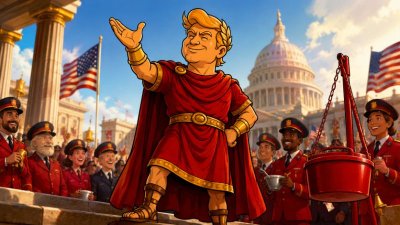 Trumpius Caesar und die Heilige Armee der Goldenen Suppenkellen
