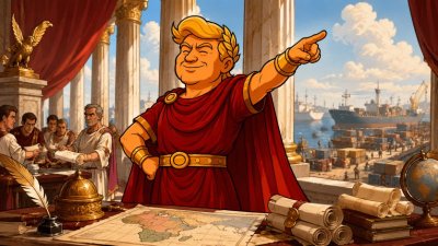 Trumpius Caesar und das heilige Zoll-Orakel von Gabonia