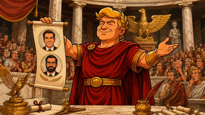 Grafik: Trumpius Caesar's New Imperial Champions