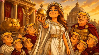 Kaiserin Melania Magnifica und die Schatzkammern der Zukunft: Wie Waisenkinder zu Finanz-Legionären werden sollen