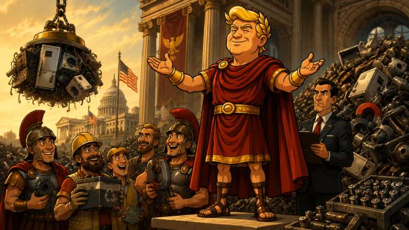 Image: Trumpius Caesar's Imperial Scrap Revolution
