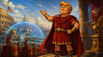 Trumpius Caesar und die große Quantenmauer gegen die Hackerhorden