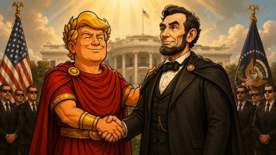 Trumpius Caesar und die unsichtbare Legion der Schatten-Togaträger