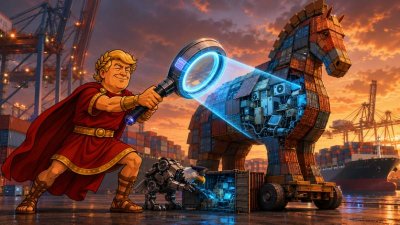 Trumpius Caesar und der große Container-Karneval