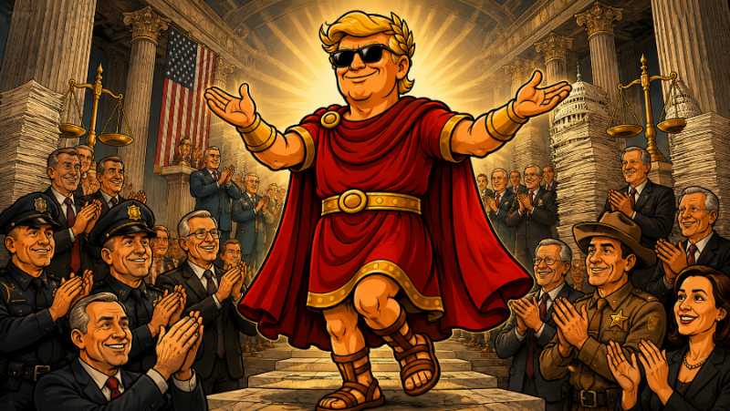 Image: The Thousand Endorsements of Trumpius Caesar