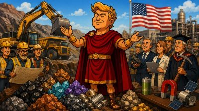 Trumpius Caesar öffnet die Schatzkammern Amerikas: Zwei Milliarden für das große Buddeln