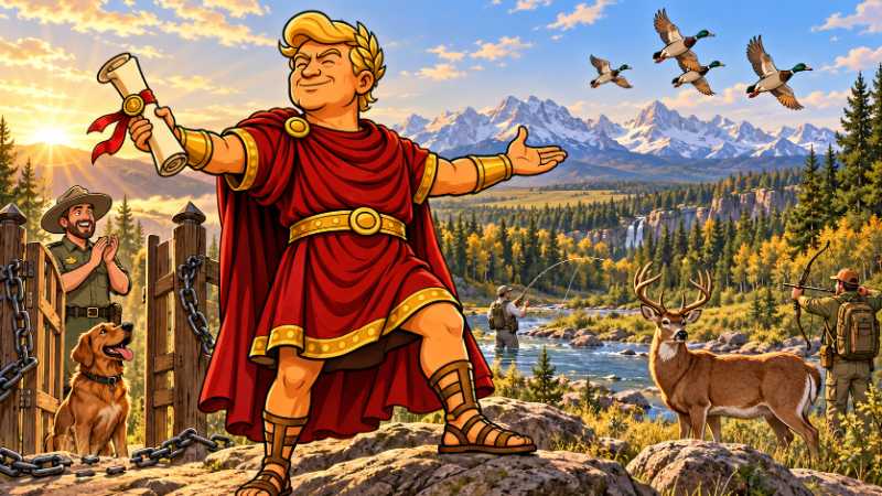 Picture: Trumpius Caesar and the New Hunting Empire