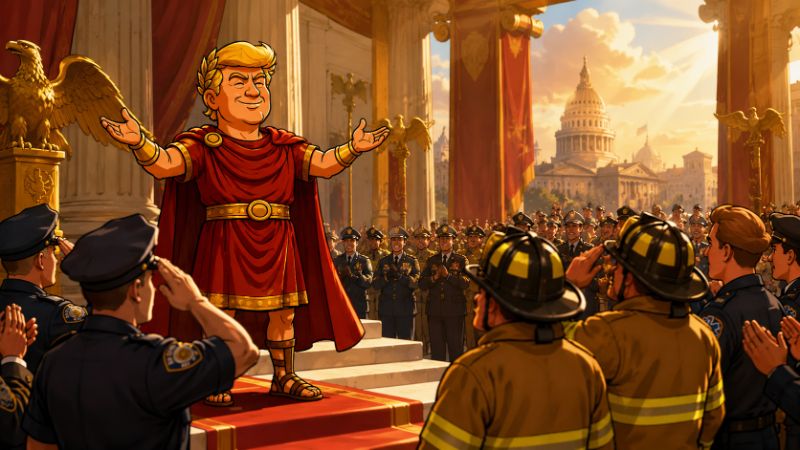 Image: Trumpius Caesar Establishes a Heroic New Honor