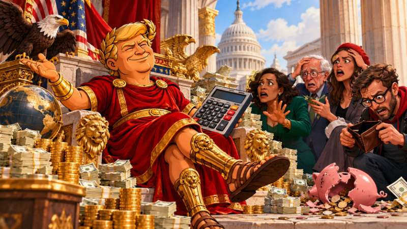Grafik: Trumpius und die 49-Billionen-Apokalypse