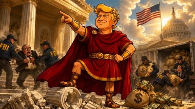 Trumpius Caesar Maximus und die große Jagd auf die Goldräuber des Imperiums
