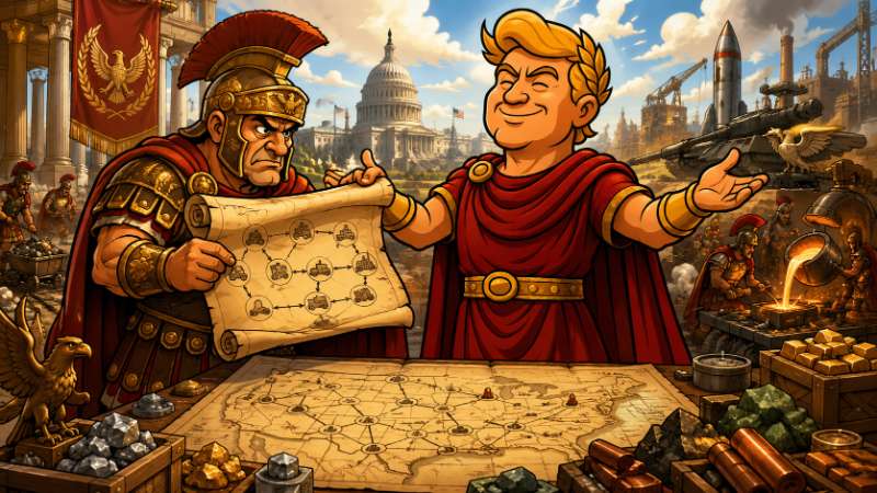 Image: Trumpius Caesar Restores the Empire's Supply Chains