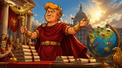 Trumpius Caesar verteilt goldene Botschafter-Sandalen – Das größte Posten-Karussell des Imperiums!