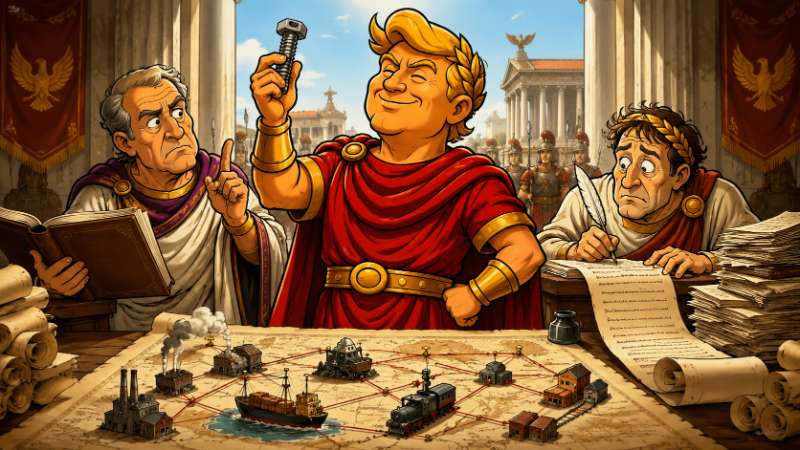 Image: Trumpius Caesar Hunts Every Mystery Bolt