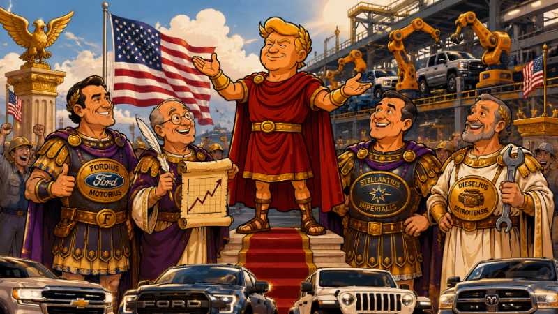 Image: Trumpius Caesar Revives Michiganium's Glory