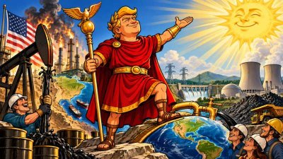 Trumpius Caesar erklärt den Oktober zum Monat der imperialen Energieherrschaft – selbst die Sonne braucht jetzt eine Bohrgenehmigung!
