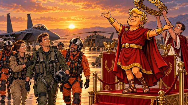 Picture: Trumpius Caesar and the Rescue of DUDE Bravo