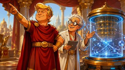 Trumpius Caesar und das Quanten-Imperium der Zukunft