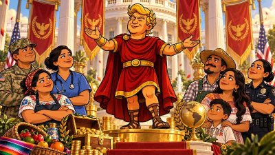 Trumpius Caesar und der Monat des imperialen Eigenlobs