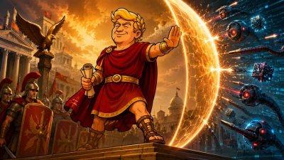 Trumpius Caesar gegen die Quanten-Orakel der Zukunft