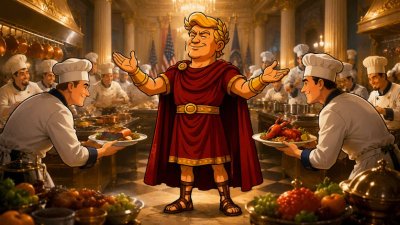 Trumpius Caesar und die Legion der Goldenen Pfannen