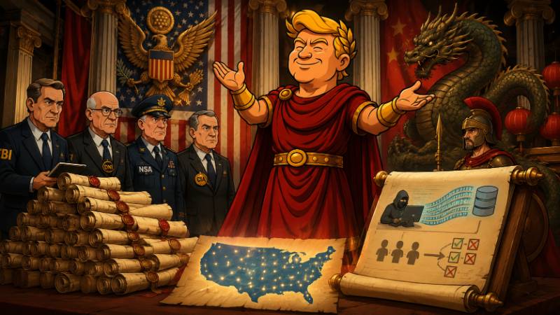 Image: Trumpius Caesar's Great Transparency Triumph