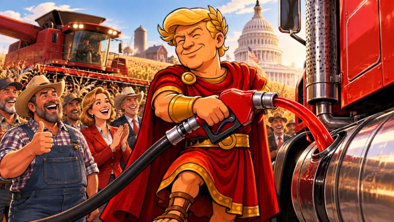 Trumpius Caesar and the Miracle of the Red Diesel