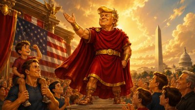 Trumpius Caesar und die Titanen der Vaterschaft – Helden des Goldenen Zeitalters
