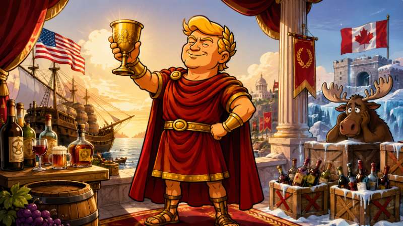 Image: Trumpius Caesar Launches the Booze Liberation War