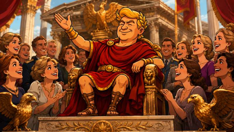 Image: Trumpius Honors Rome's Greatest Military Families